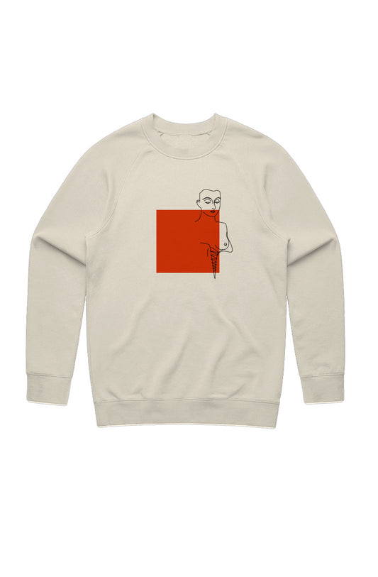 Agnes CREW - Embroidered + Print